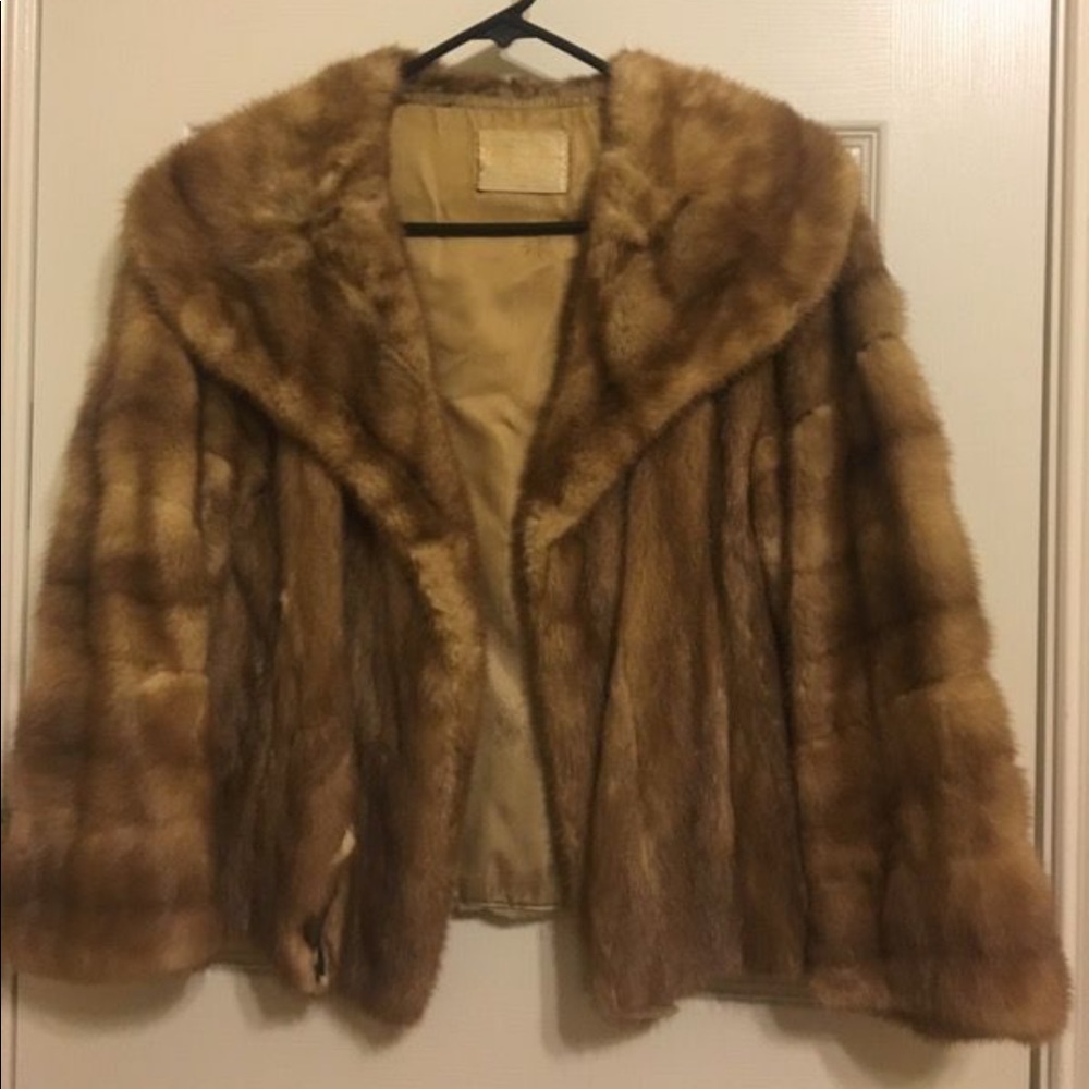 Vintage Mink Fur Jacket